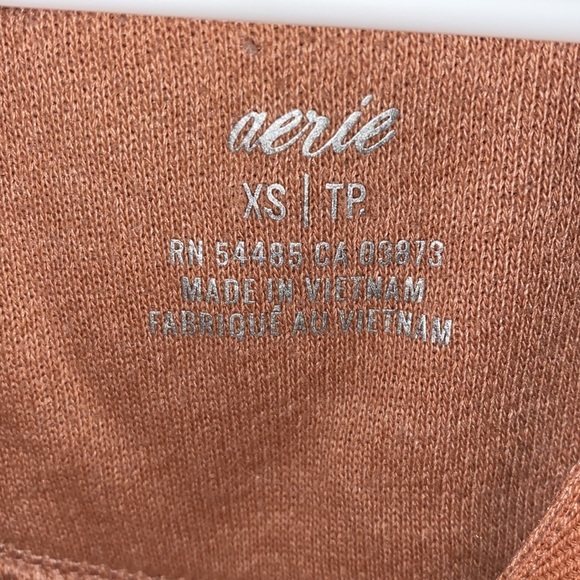 Aerie oversized v-neck hoodie - Picture 3 of 4